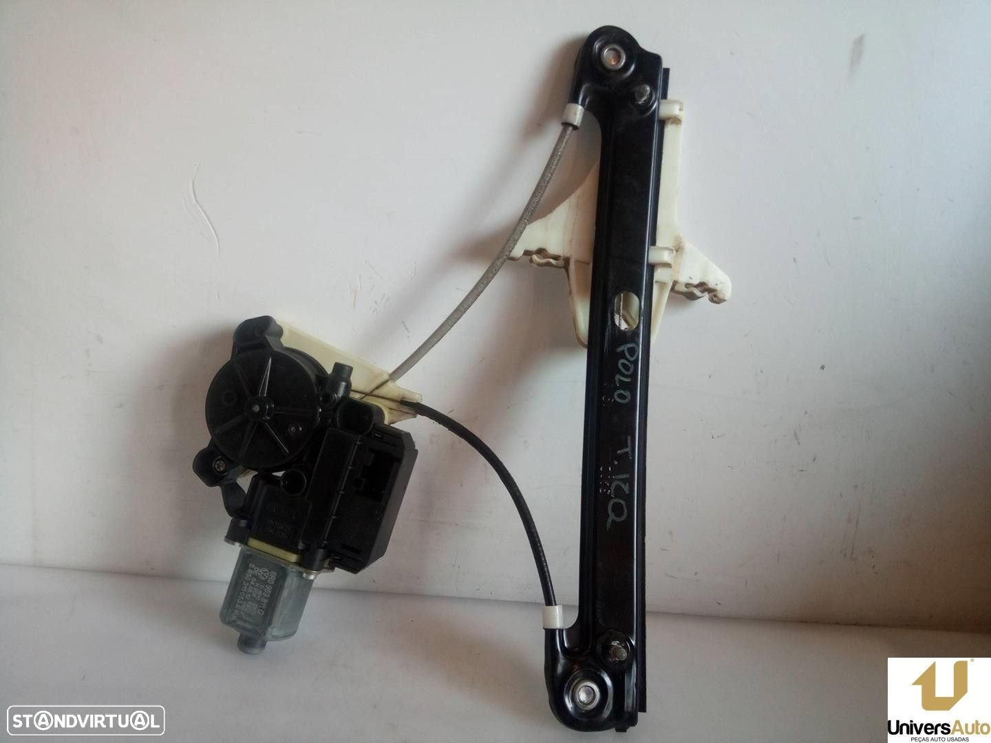 ELEVADOR DE VIDRO TRASEIRO ESQUERDO VOLKSWAGEN POLO 2012 -6R0959811G - 4