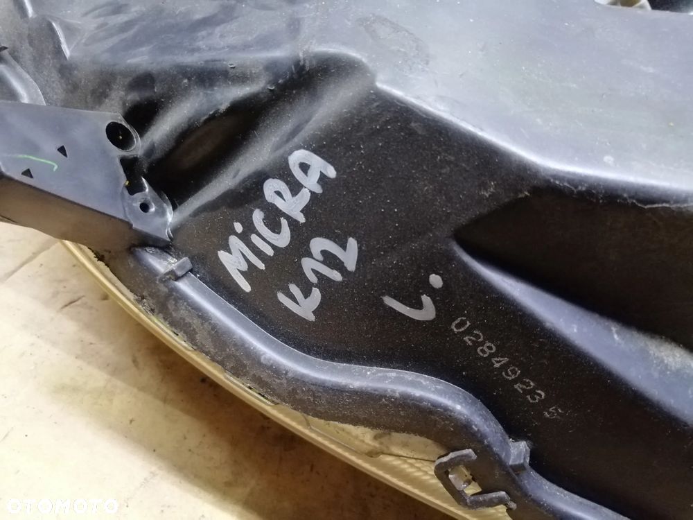 Nissan Micra K12 lampy przednie komplet EU - 4