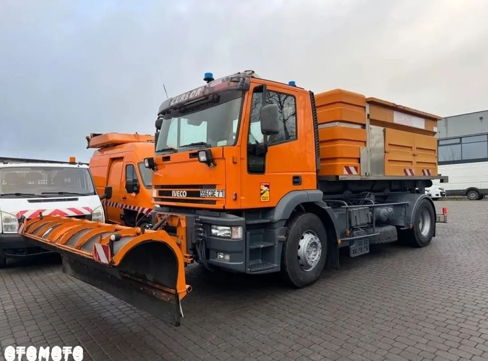Iveco Eurotech 190E27 Hakowiec Solarka Piaskarka Specjalny Tylko 101tys km - 1