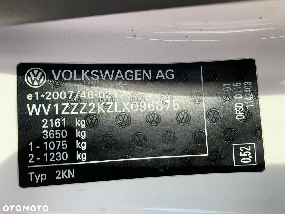 Volkswagen CADDY L1 DFSD MOCNY 2.0TDI 102KM Euro6 Homologacja Cięż. VAT-1 SALON POLSKA SERWISOWANY W ASO VW JEDEN WŁAŚCICIEL JAK NOWY - 26