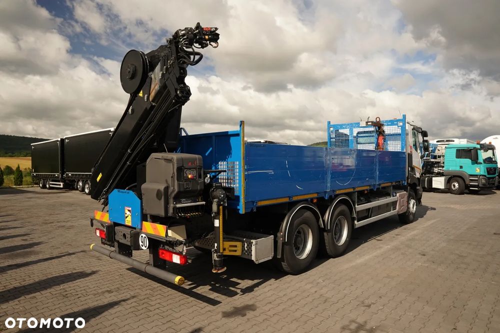 Renault C 380 / 6x4 / SKRZYNIOWY 6,8 m / + HDS HIAB X- HIPRO 192 ES- 4 WYSÓW: 12,4 M / ROTATOR / WIDŁY DO PALET / EURO 6 - 11