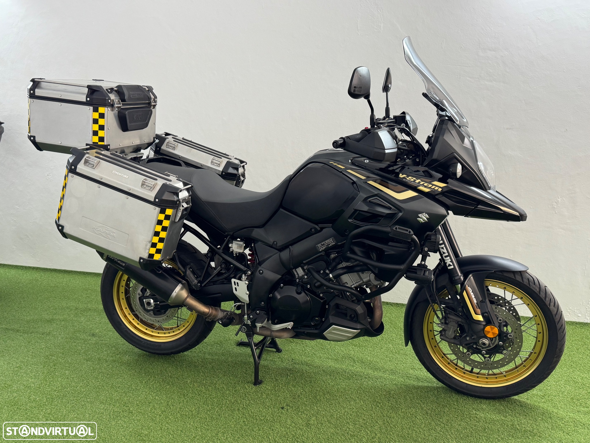 Suzuki DL VSTRON 1050 mota em excelente estado 3 anos de garantia full extras - 2