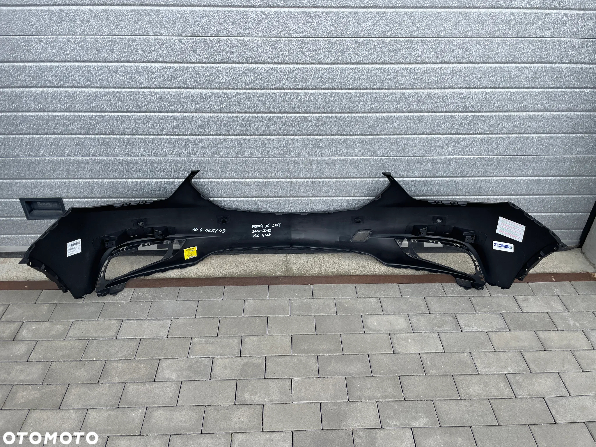 ZDERZAK PRZEDNI GÓRNY OPEL MOKKA X LIFT  2016-2019 - NOWY PDC 4szt - 4