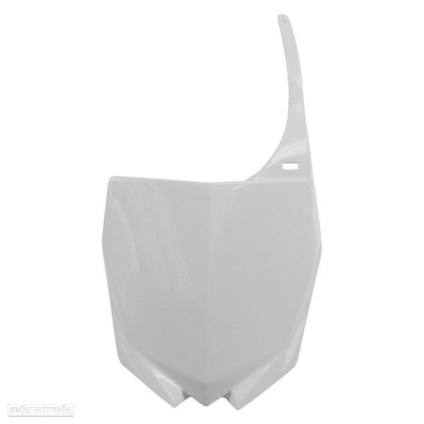 porta numero dianteiro ufo branco yamaha yz 125 / 250 / 450 - 1