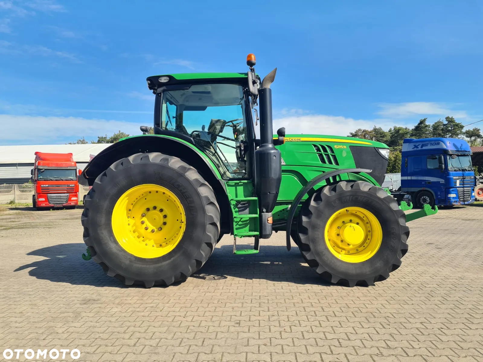 John Deere 6215R. GPS, 50km/h - 4