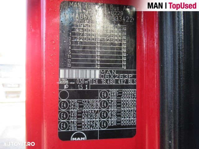 MAN TGX 18.480 4X2 BLS - 28