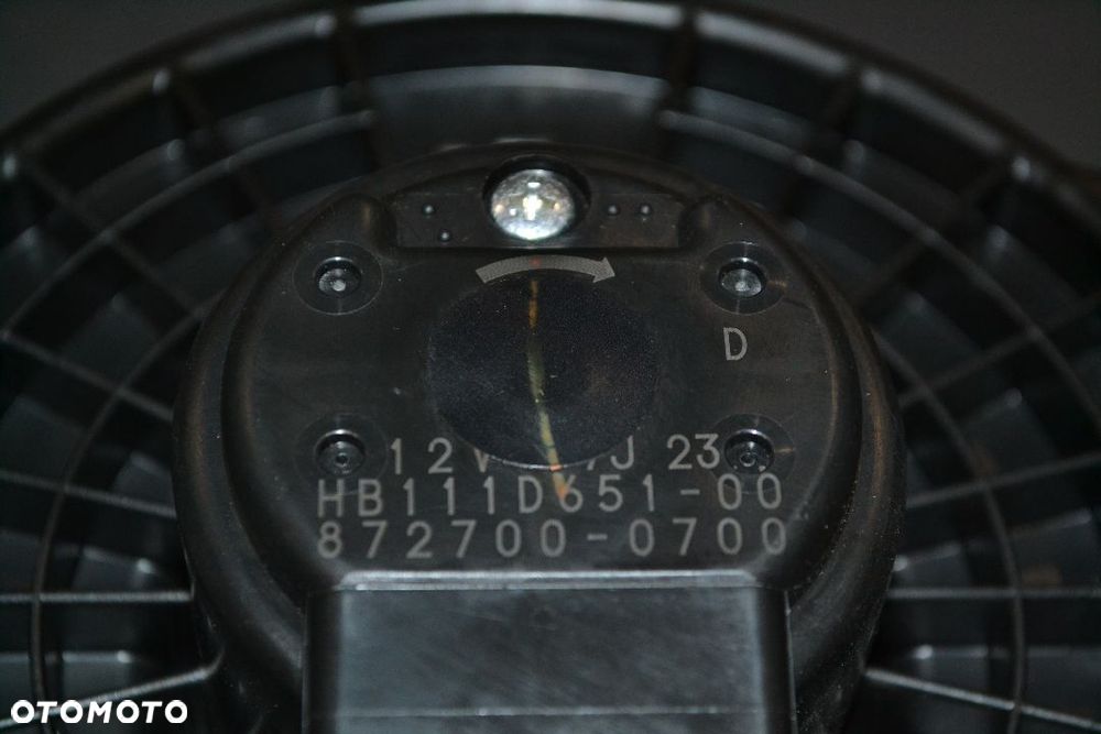 MAZDA 6 07-12 WENTYLATOR NAWIEWU OGRZEWANIA WNĘTRZA 872700-0700 - 3