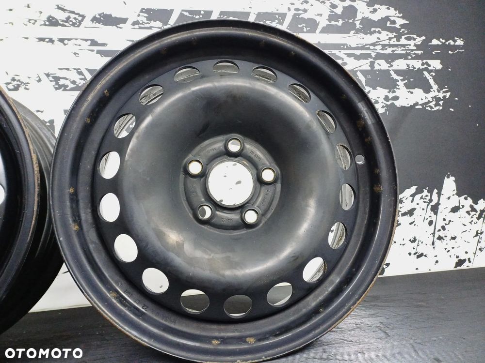 felgi stalowe 5x100 15 Audi A1 seat ibiza skoda fabia praktik Roomster S618 - 5