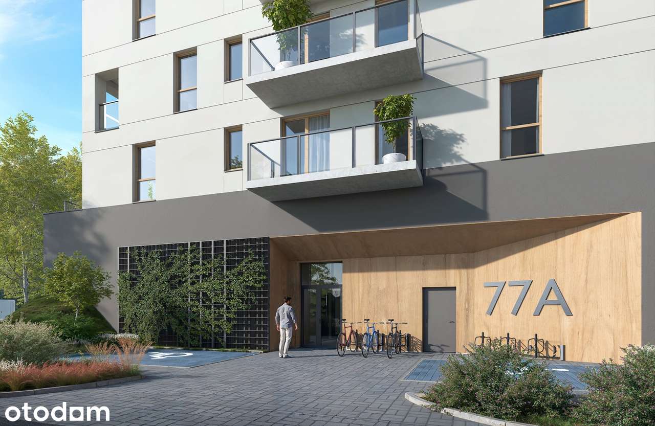 3-pokojowe mieszkanie 62m2 + balkon