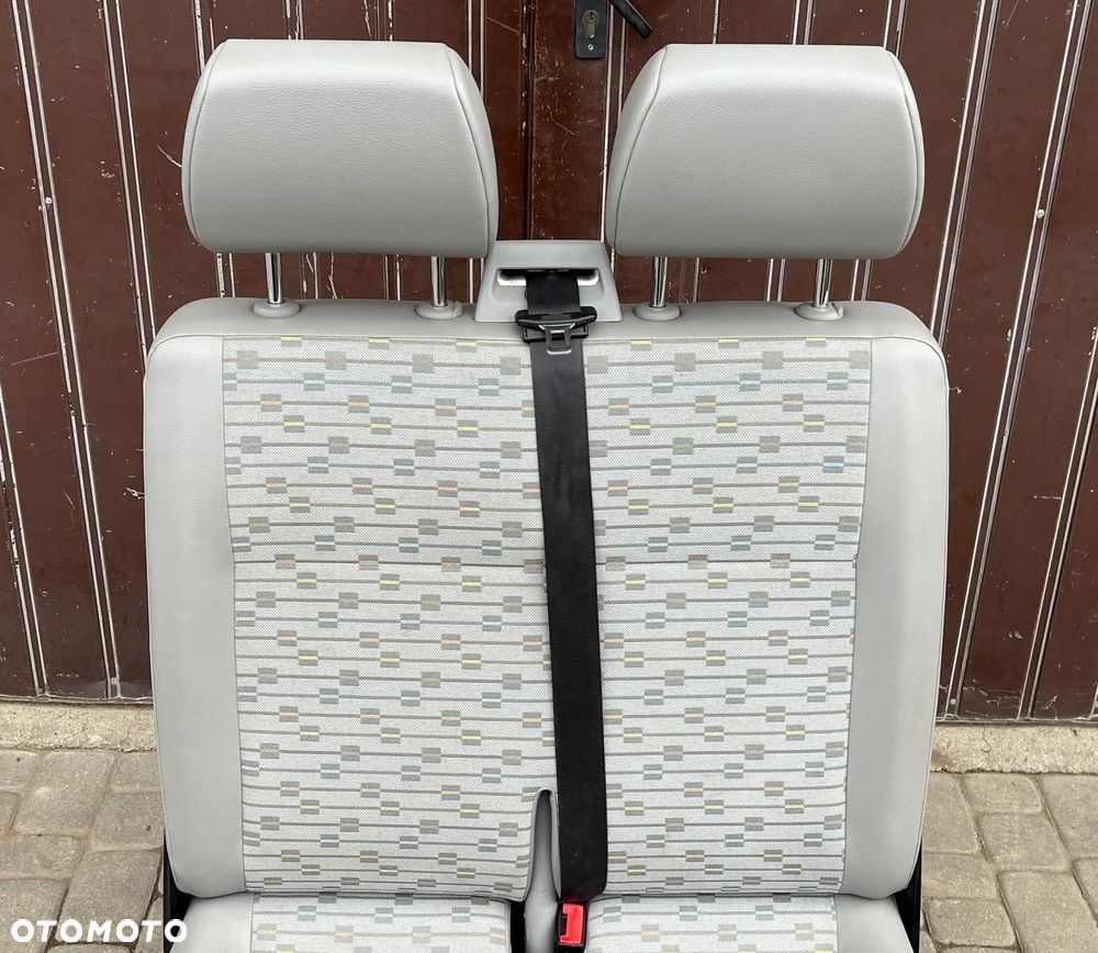 FOTEL DWÓJKA PALACE PLACE PRAWY PRZEDNI PRZÓD KANAPA VW T5 LIFT CARAVELLE DOKA MULTIVAN TRANSPORTEREU - 4