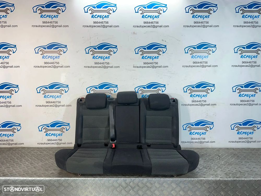 .Conjunto Bancos Tecido Frente Frontais Tras Traseiros Originais VW Volkswagen Golf 6 2008 a 2013 - 11