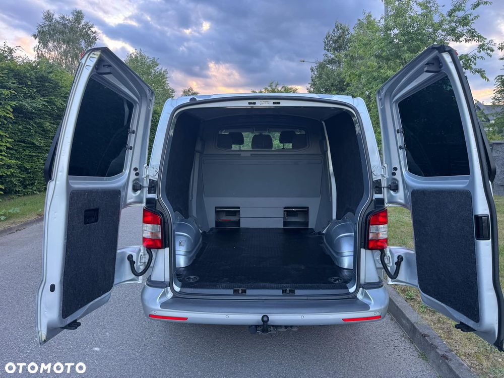 Volkswagen TRANSPORTER T5 L2H1 LIFT DŁUGI Klima Navi Dubel Kabina Brygadówka Pdc Rury Hak Serwis - 14