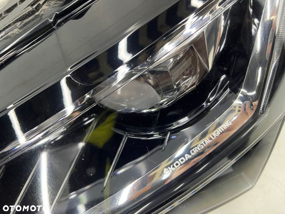 Lampa reflektor Skoda Superb III LIFT 19-24r LEWA przednia FULL LED oryginalna LEWY przód 3v1941015d - 9