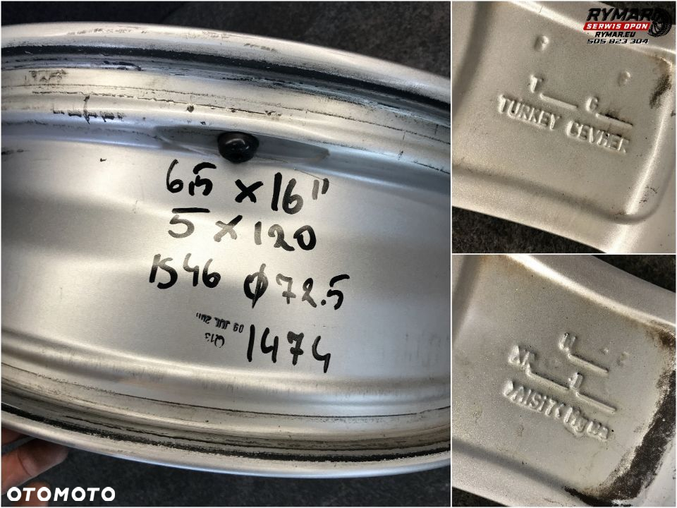 MINI 16" felgi alu 5x120 IS46 - ORYGINAŁ - 7