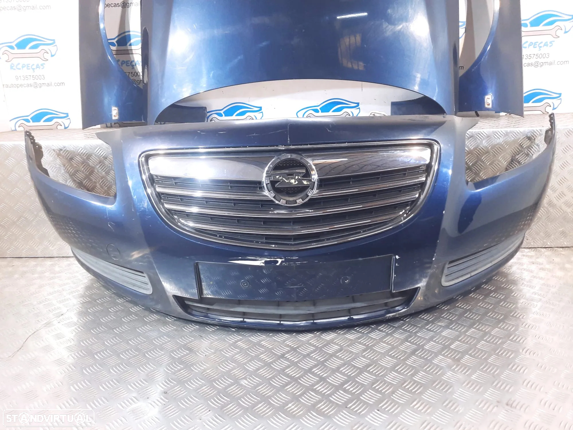 .FRENTE OPEL INSIGNIA A CAPOT PARACHOQUES GUARDA-LAMAS RADIADOR VENTILADOR 2008 - 2013 - 5