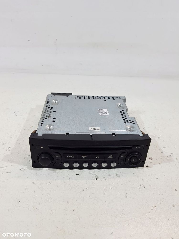 radio radioodtwarzacz 96766518xt peugeot partner ii 1.6hdi eu - 1