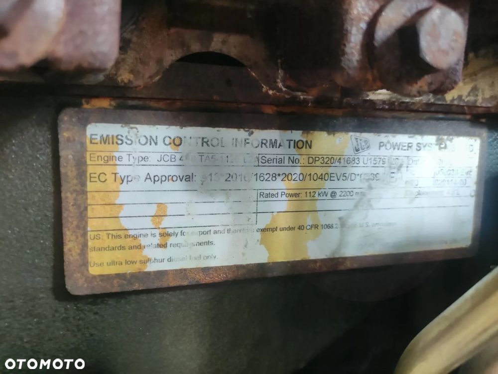 Silnik JCB 448 TA5-112EL2A Jcb 538-70 - 14