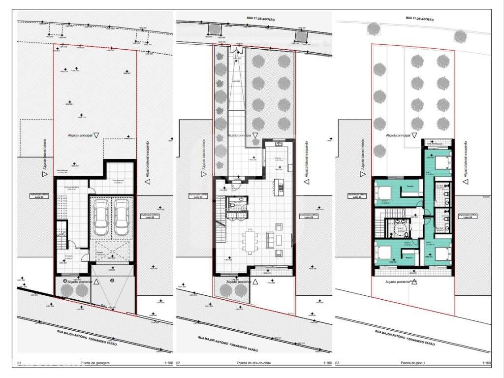 Lote em Vila Real com Projeto Aprovado para Moradia T4 - Grande imagem: 3/9