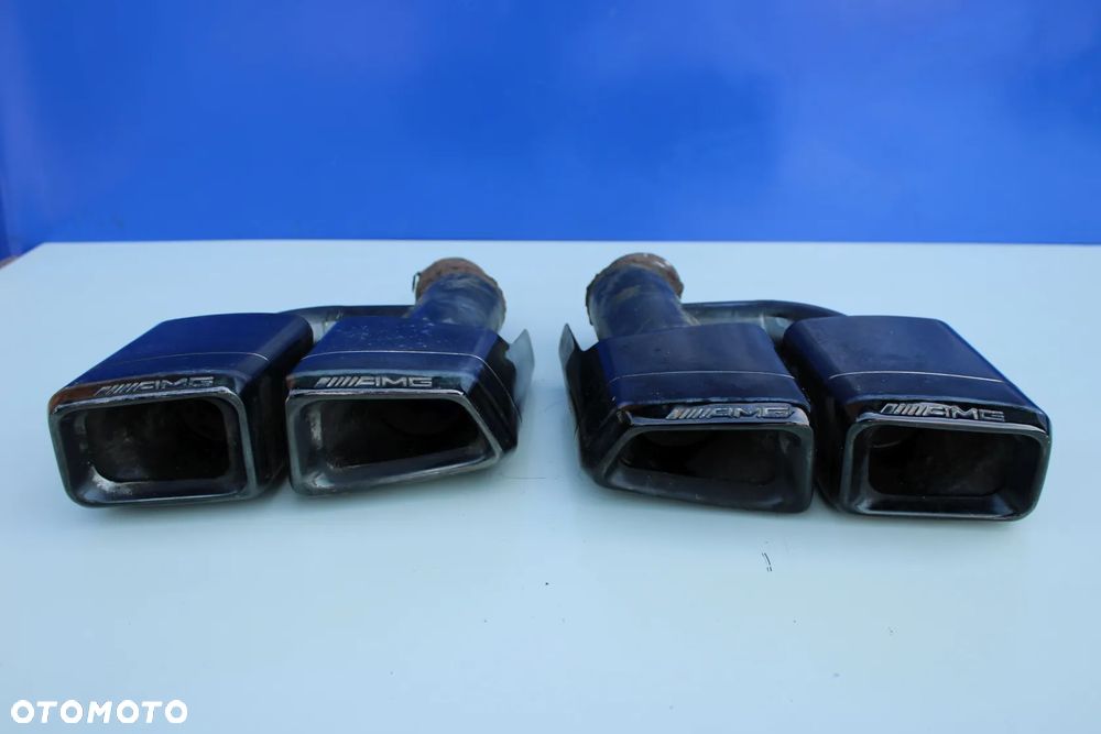 2x Końcówka końcówki wydechu AMG OE Mercedes CL W216 C216 Lift - 11