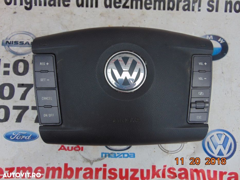 Airbag Sofer VW Phaeton Touareg airbag volan dezmembrez Phaeton Touare - 1