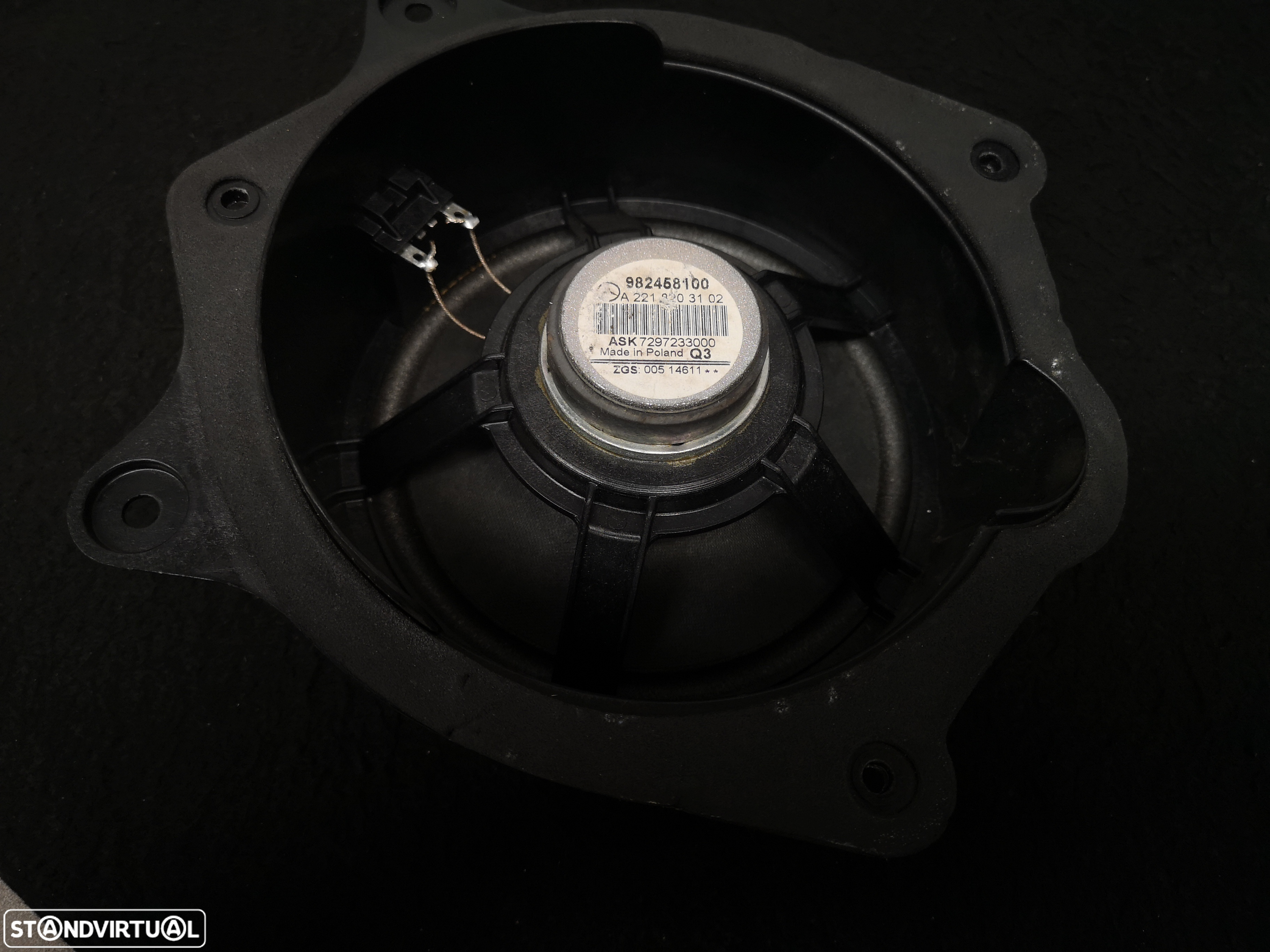 Coluna de som originais traseira  Mercedes w221 2006-2013 (3x no estoque) - 4