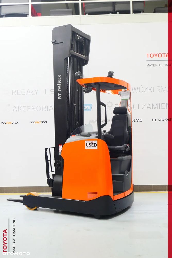 Toyota RRE140H wózek boczny reach truck w pełni przygotowany pod GWARANCJA fabryczną DEALERA stan jak NOWY - 1