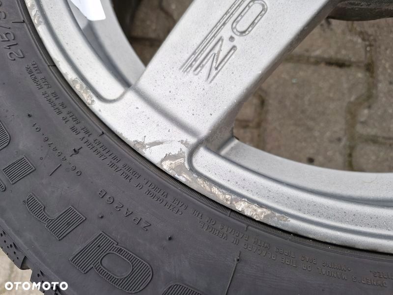 felga aluminiowa alufelga 17 cali oz racing kba45745 01677 7.5jx17 5x114.3 - 4