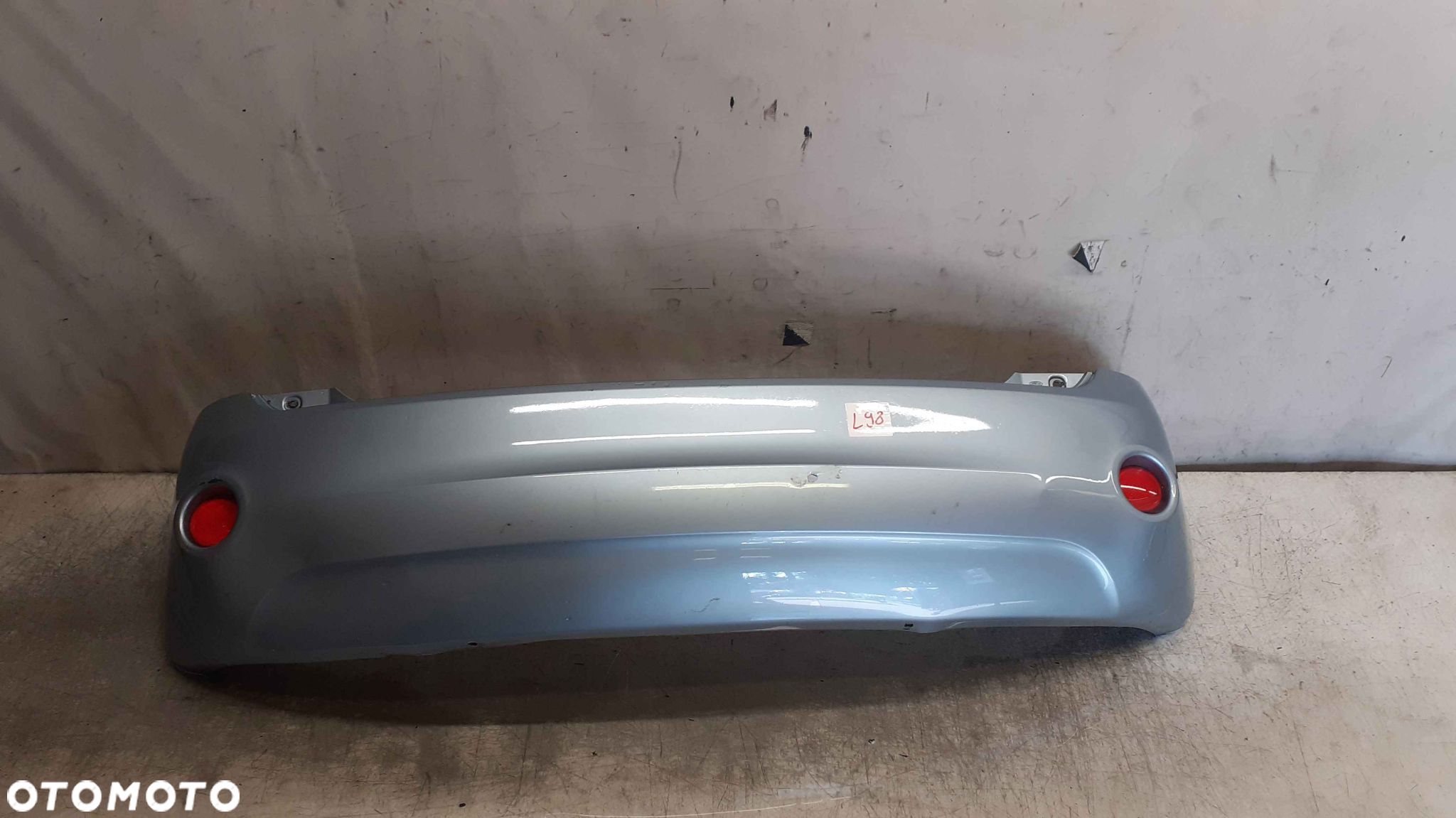 ) ZDERZAK TYŁ TYLNY FORD FIESTA MK.6 6 VI LIFT FL J4 BŁĘKITNY - 1