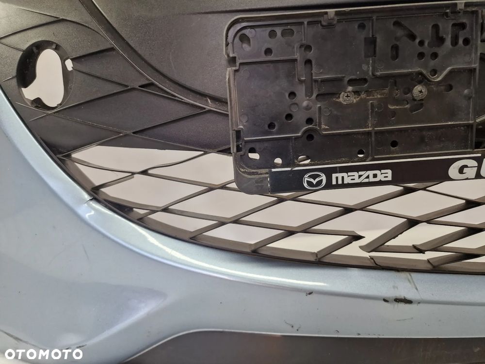 MAZDA 5 LIFT 10- ZDERZAK PRZEDNI PRZÓD NA SPRYSKI , BŁĘKITNY METALIK , NR C513-50031 , NR AUKCJI NZ689 - 12
