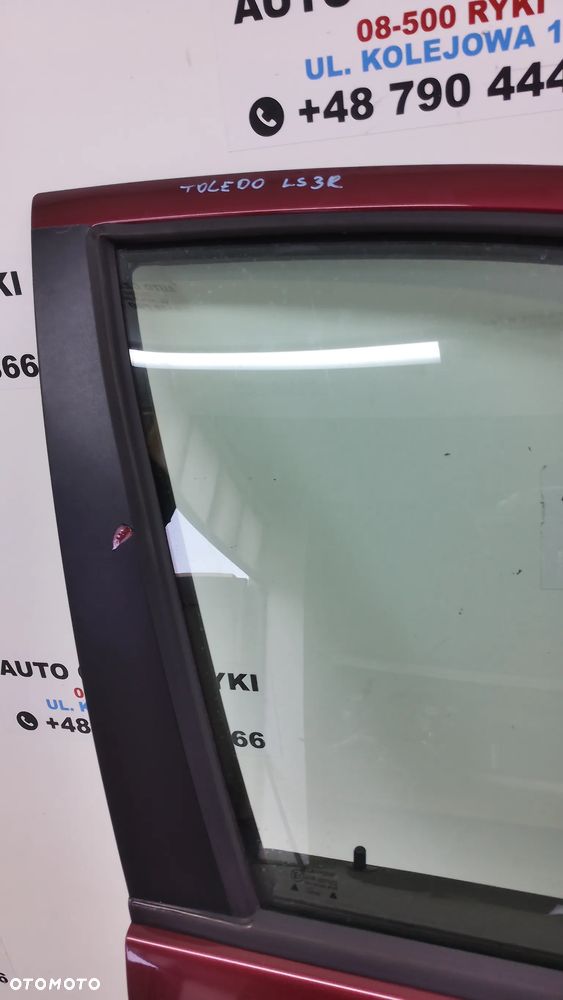 Seat Leon Toledo Drzwi Prawy Przód LS3R Lusterko - 3