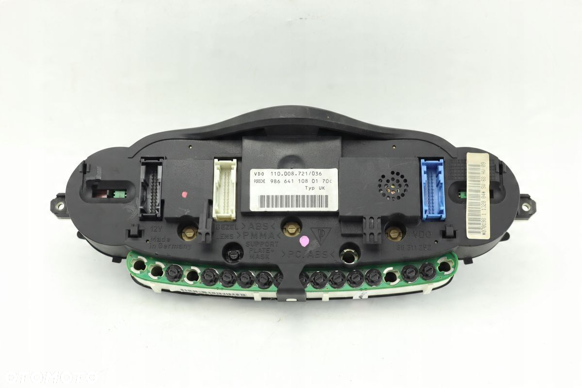 LICZNIK ZEGARY PORSCHE BOXSTER 986 (96-04) 2.5 24V 9866411080170C UK ANGLIK - 2