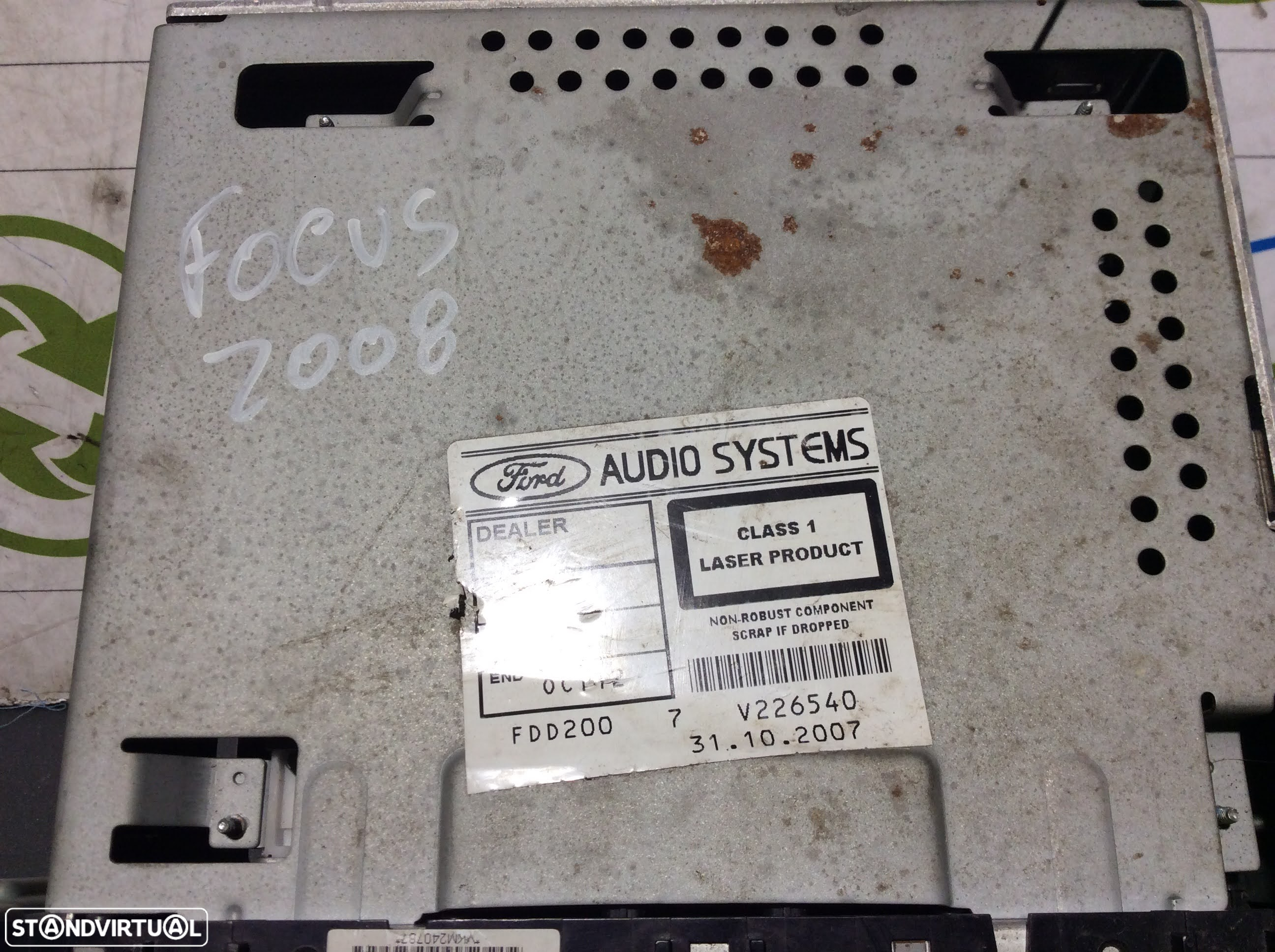 Radio Ford Focus 2008   7M5T-18C815-BA - 2