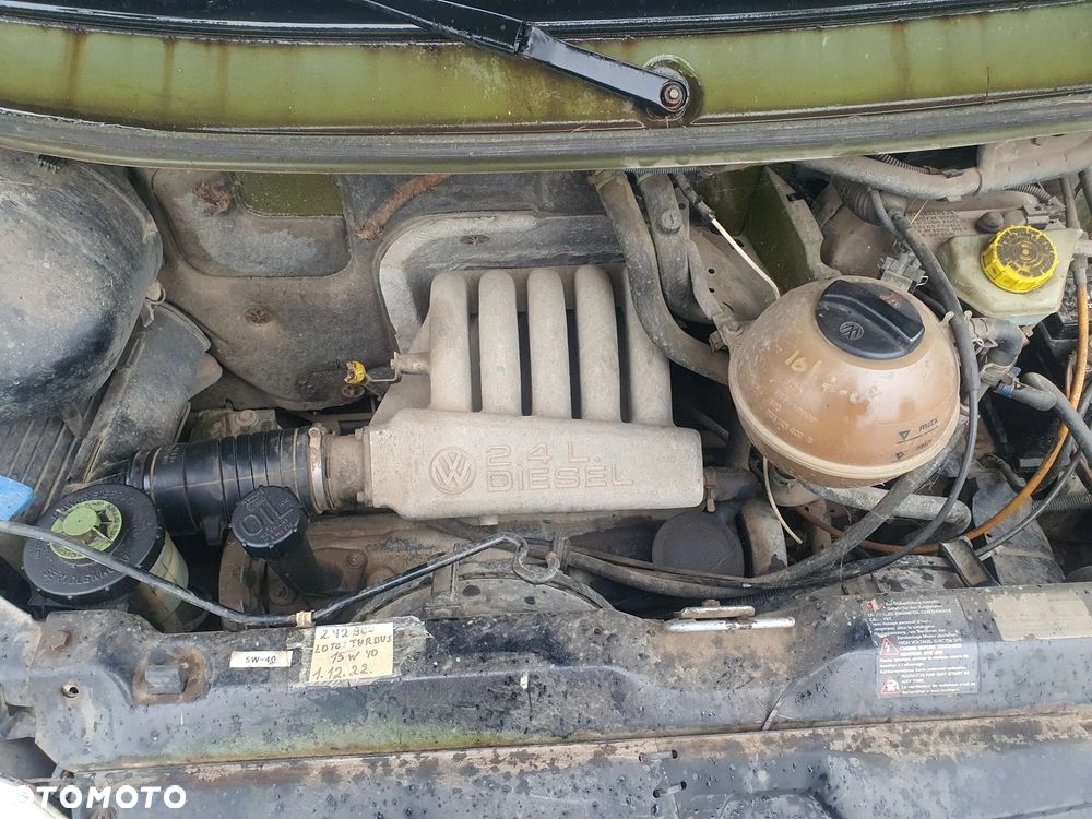 vw transporter T4 silnik 2.4 AAB skrzynia sanki belka przód tył wahacz zacisk zwrotnica maglownica - 2
