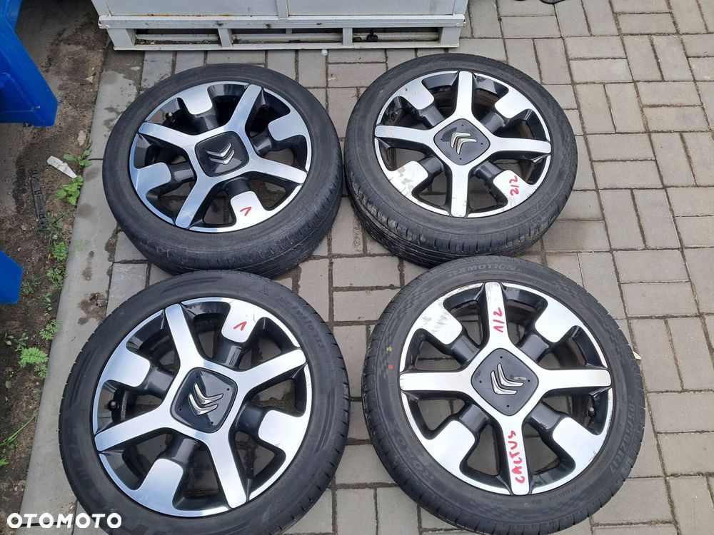 citroen c4 cactus felgi aluminiowe 17" koła lato 205/50/17 4x108 - 1