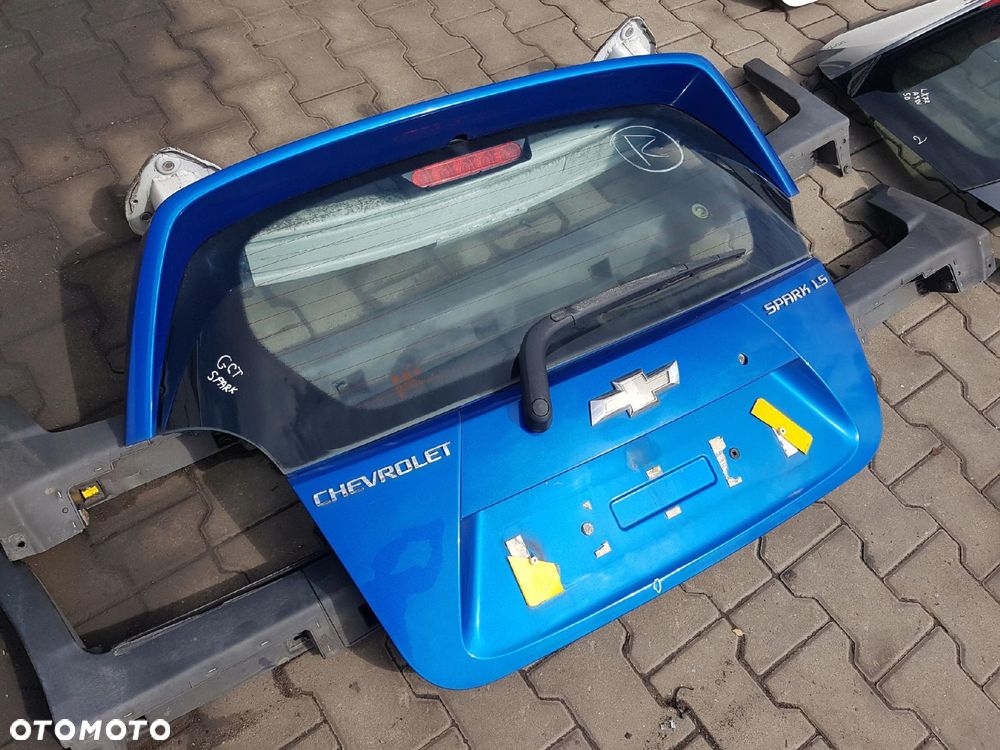 CHEVROLET SPARK III M300 09-13r KLAPA BAGAŻNIKA TYŁ GCT - 3