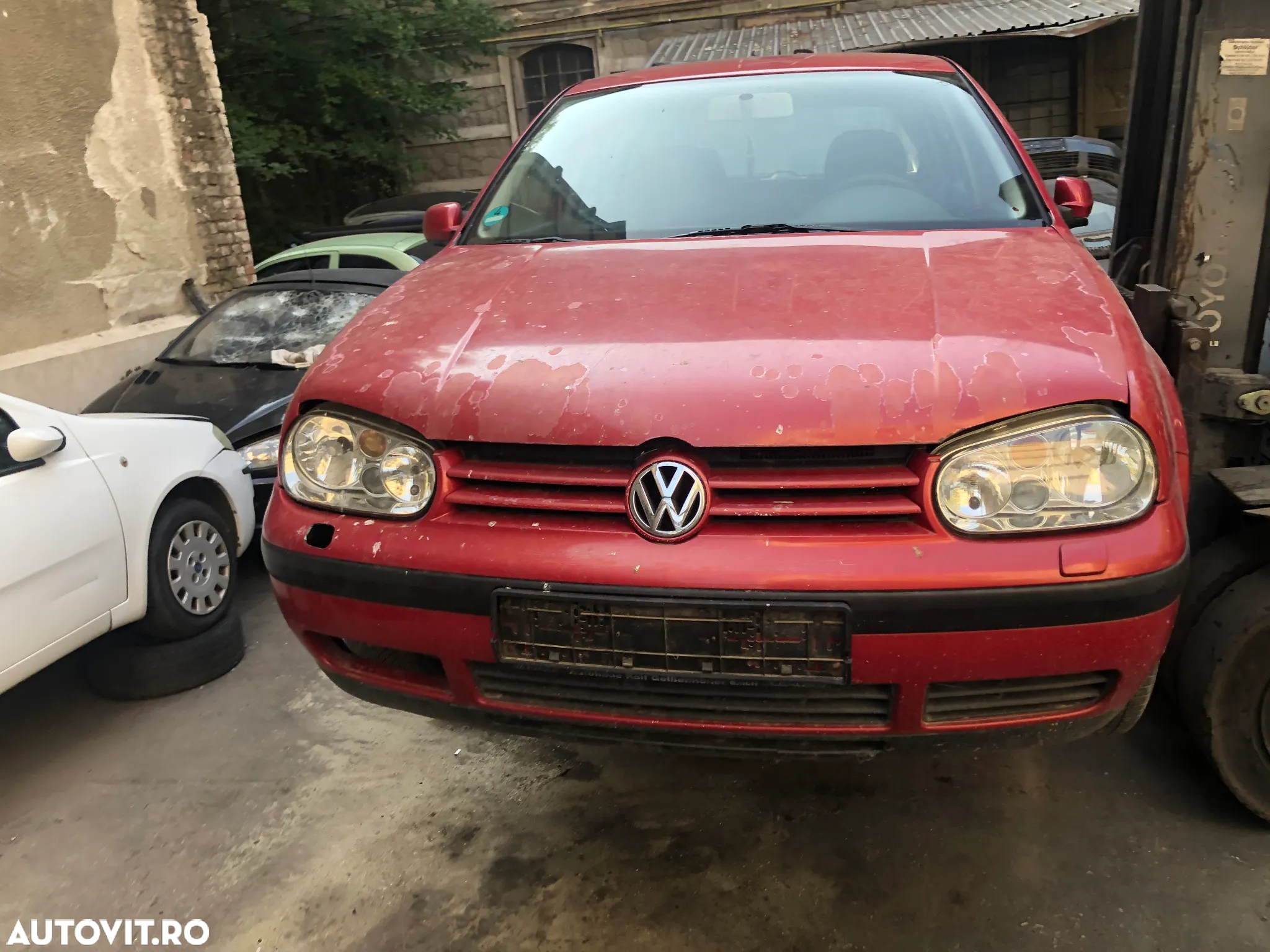 Bara fata Volkswagen Golf 4 rosu visiniu - 6