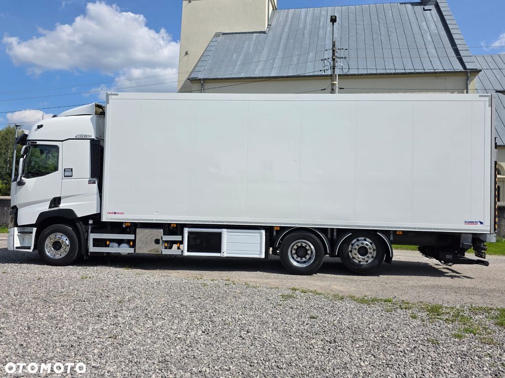 Renault T 440 / CHŁODNIA / SCHMITZ / WINDA / 6×2 /  21 EUROPALET / SYPIALKA / 3 OSIE / 13 LITROWY  SILNIK /  PRZEBIEG 270 TYŚ / ALUSY / AUTOMAT / JAK NOWA / E6 / SPROWADZONA / - 6