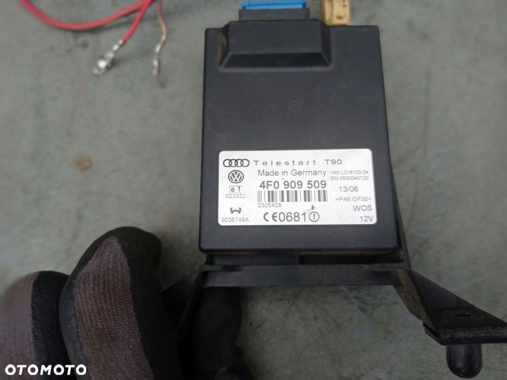 moduł webasto + instalacja telestar t90 4f0909509 - 2