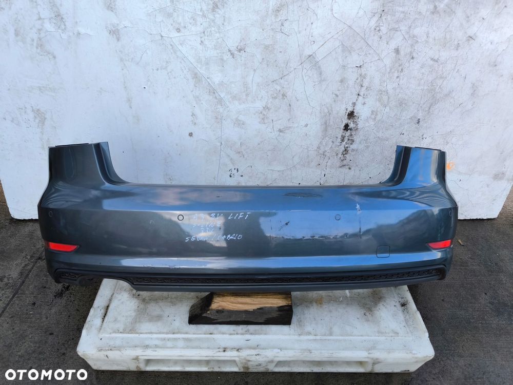 ZDERZAK TYŁ AUDI A3 8V SEDAN CABRIO PDC LZ7S ORYGINAŁ KOMPLETNY ! - 2