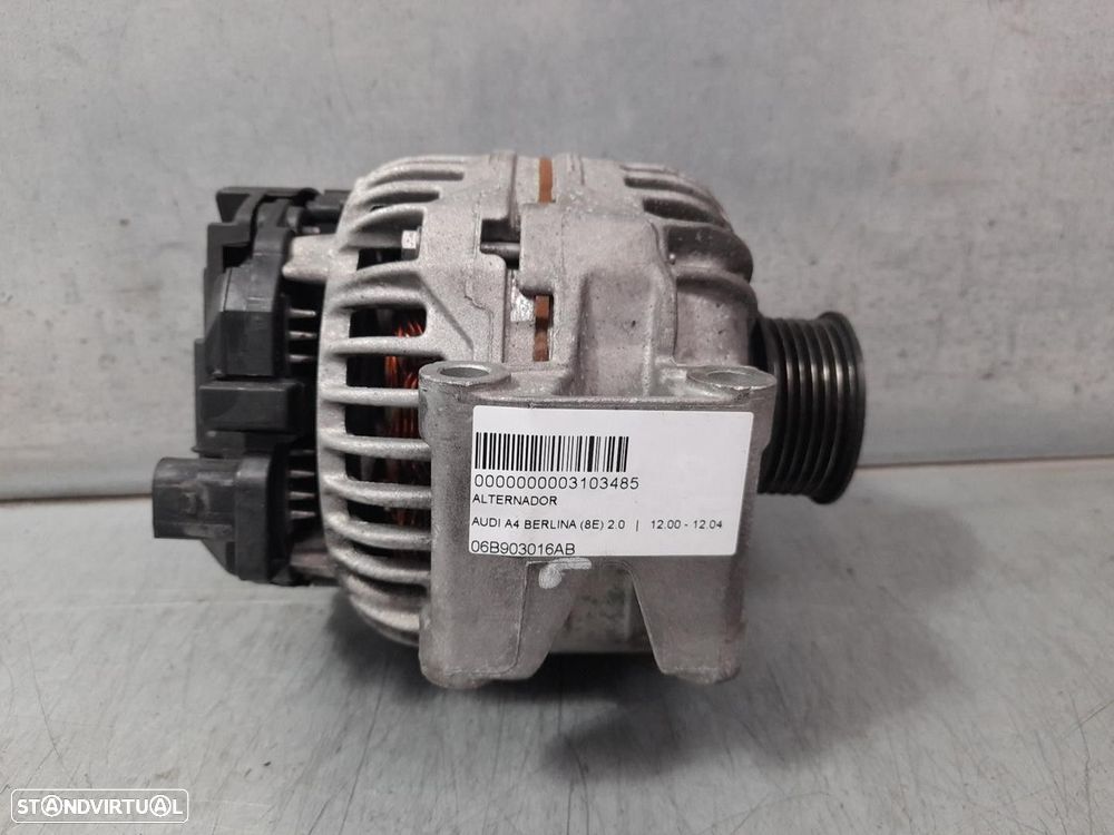 ALTERNADOR AUDI A4 2002 -06B903016AB - 3