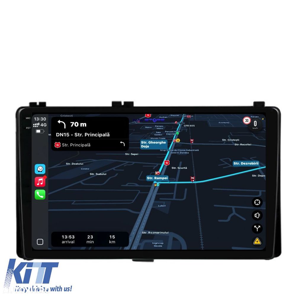 Navigatie Dedicata Toyota Auris, Corolla (2015-2019),QuadCore, 9 Inch, - 3