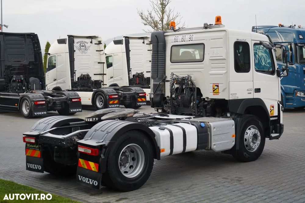Volvo FMX 420 / RETARDER / 13 LITRI / CABINĂ JOSĂ / I-SHIFT / EURO 6 - 8