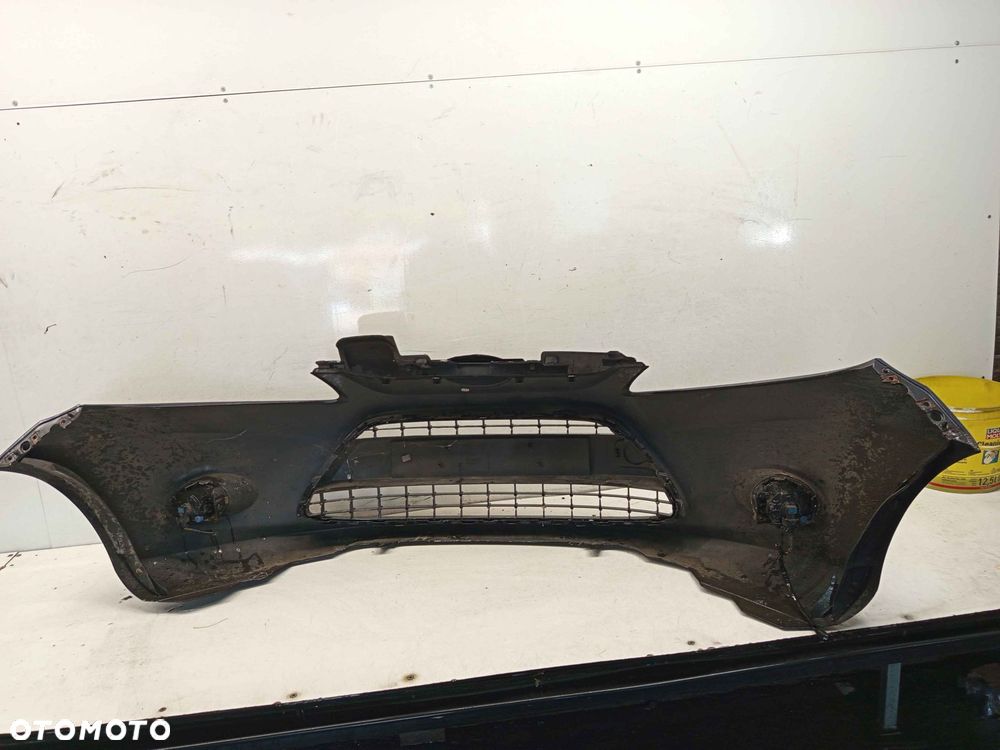 + ZDERZAK PRZÓD PRZEDNI FORD FIESTA MK.7 7 VII F0 SZARY GRAFITOWY HALOGENY - 5