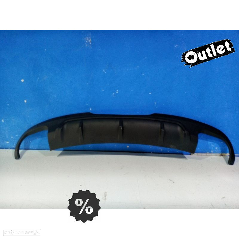 C018040C1 DIFUSOR TRASEIRO AUDI TT 8J 06-14 LOOK ABT NAO S-LINE - 6
