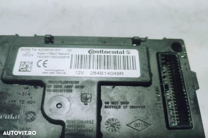 Calculator modul confort 284b14049r Dacia Duster 1 (facelift)  [din 2013 pana  2017] seria - 3