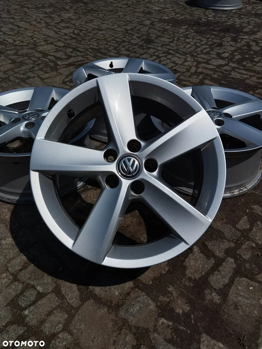 Felgi Alu VW Polo 6R0 5x100 16 Ibiza Fabia Golf 4 601025Q - 5