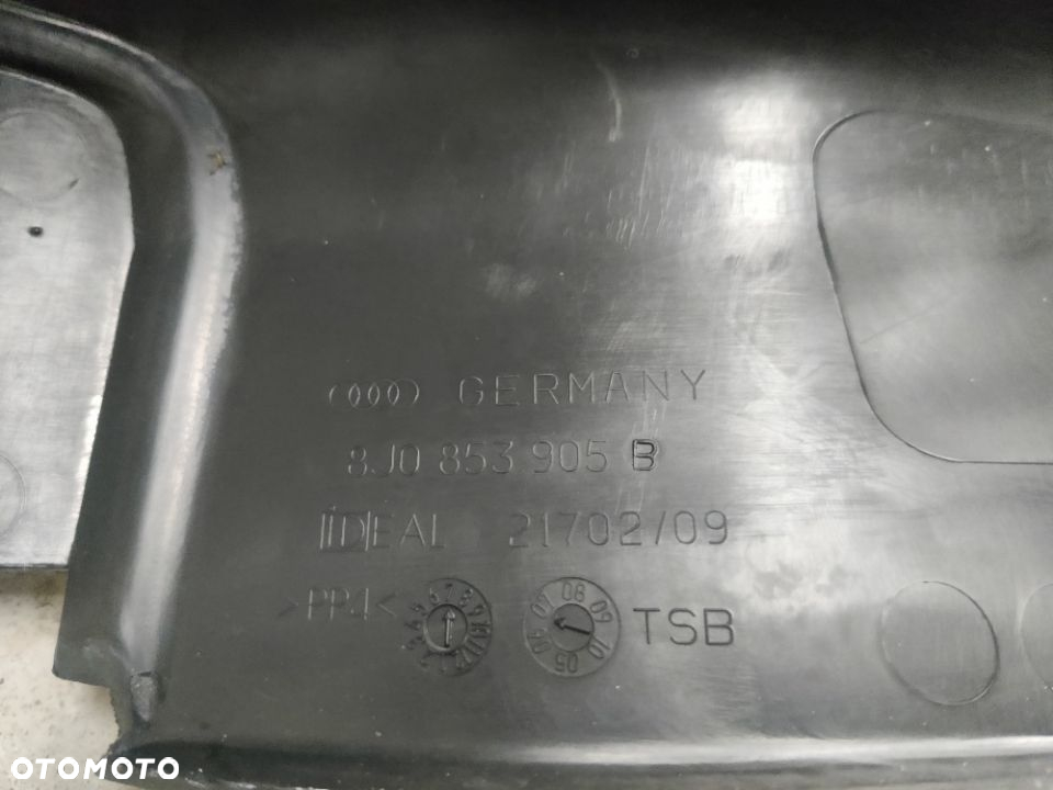 Listwa Progowa Audi TT 8J Osłona Nakładka Progu Lewa 8J0853905B - 6