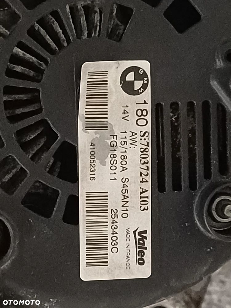 NR 602 Alternator BMW X5 E70 3.0D 2543403C - 7