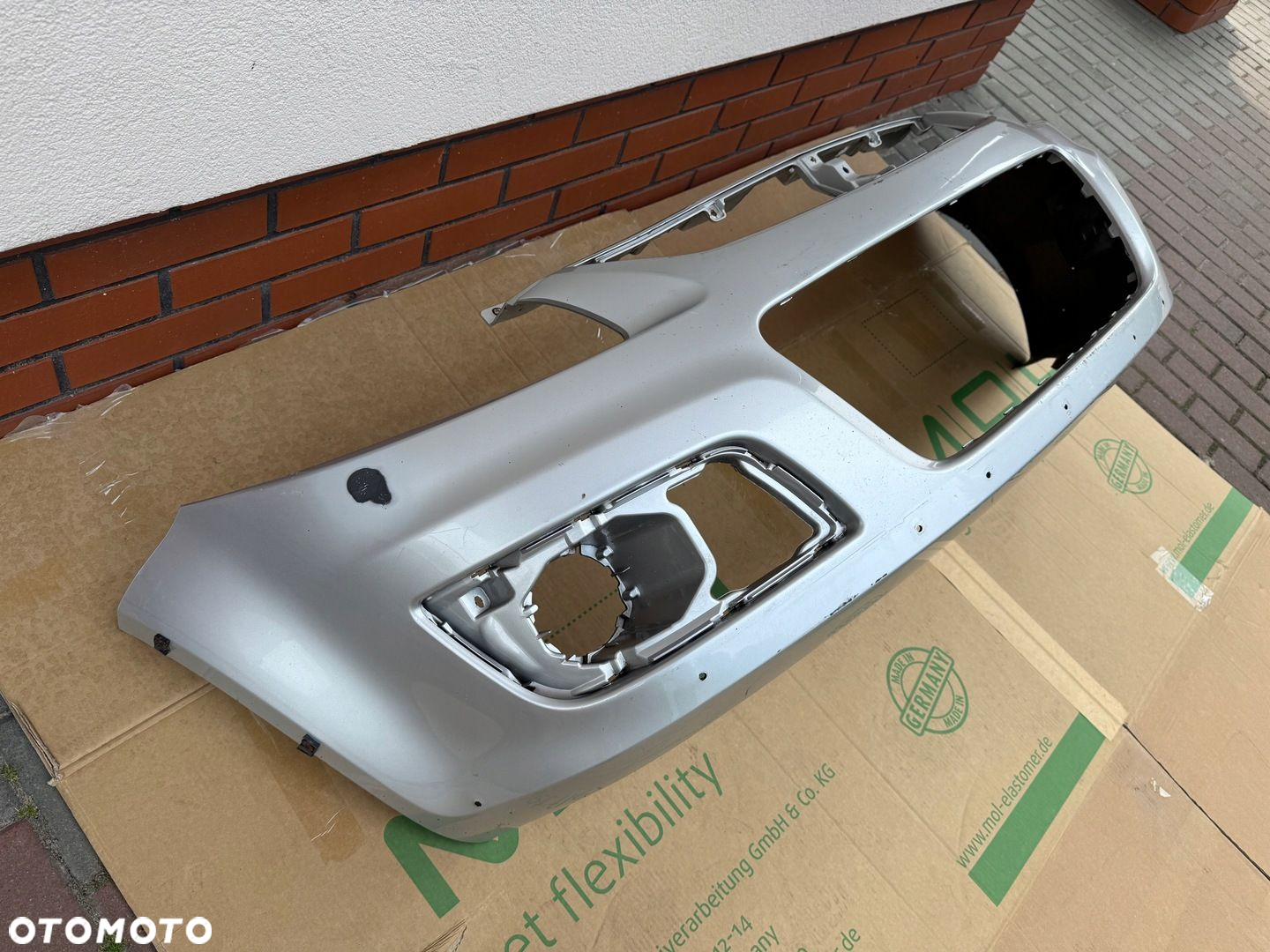 Suzuki sx4 sx-4 lift 09-14 zderzak przod ladny EU oryginal srebrny - 5