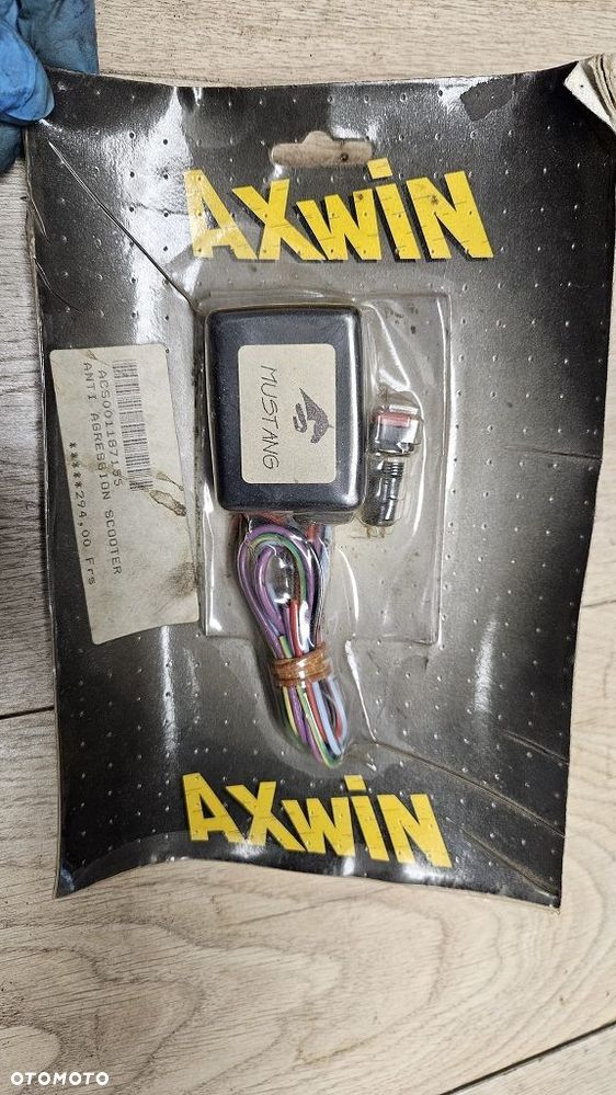 Alarm odcięcie zapłonu skuter AXWIN Mustang - 4